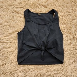 beyond yoga cropped tank stretchy rib